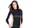 Hot Sale Spandex Polyester Lycra Rash Guard Compression Rash guard custom long sleeve shirt rash guard