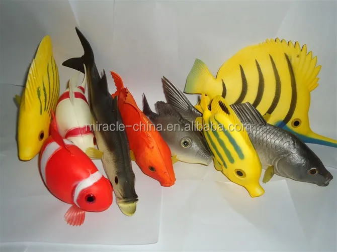 plastic koi fish toy