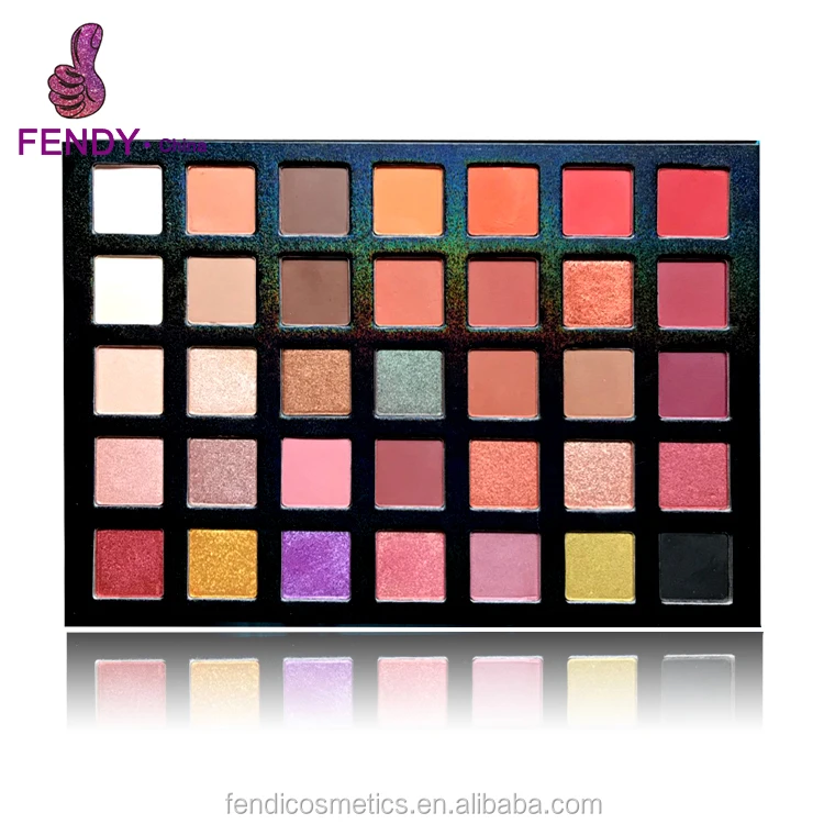 

35 color eyeshadow palette highlight shimmar matte palette