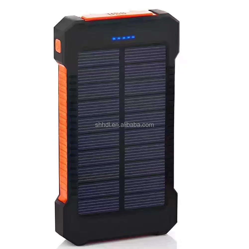 

Hot Selling Waterproof Solar Power Bank Phone Charger 8000mah Power Banks