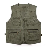 

Factory direct comfortable men outdoor work vests camouflage waistcoat custom fishing vest