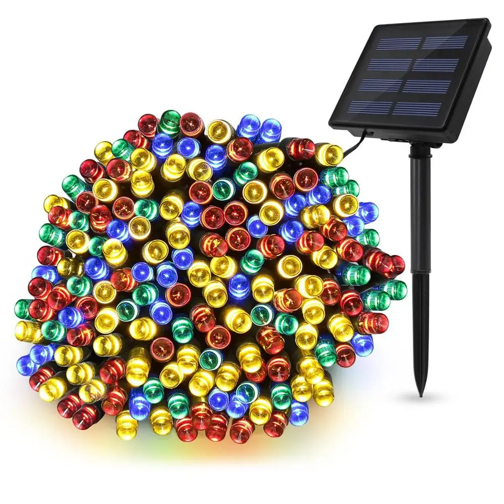 20/30/50/100/200/300/400/800 LEDs Christmas Solar Led Lights for Garden, Patio, Home, Wedding, Party, Christmas Decorations
