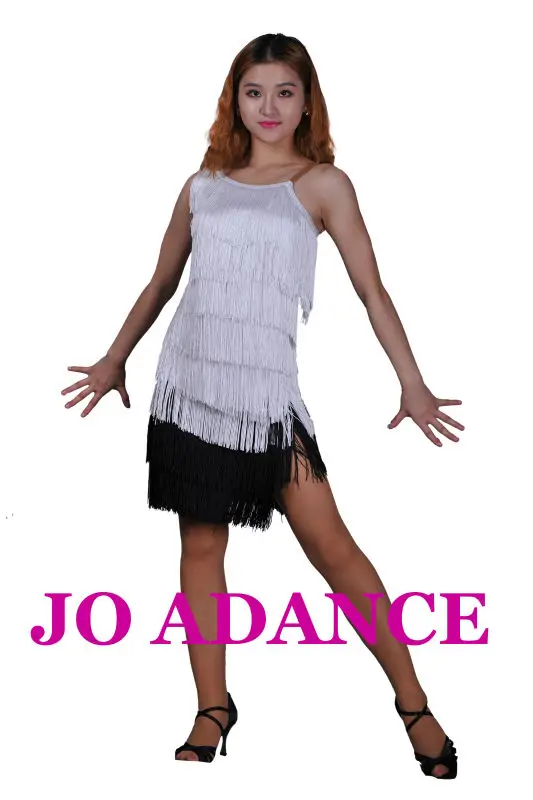 Gonna Da Ballo Con Nappe Per Bambina - Frange A Strati, Vita Elastica - Per Danza Moderna E Spettacoli - Foto 7