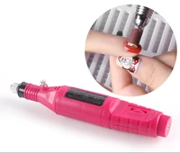 

Professional Pen Shaped Electric Nail drill polisher Manicure mini Nail File Drill master 18000rpm With 6 Pcs Bits