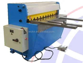 manual sheet metal cutting machine electrical sheet cutting machine guillotine sheet metal cutter