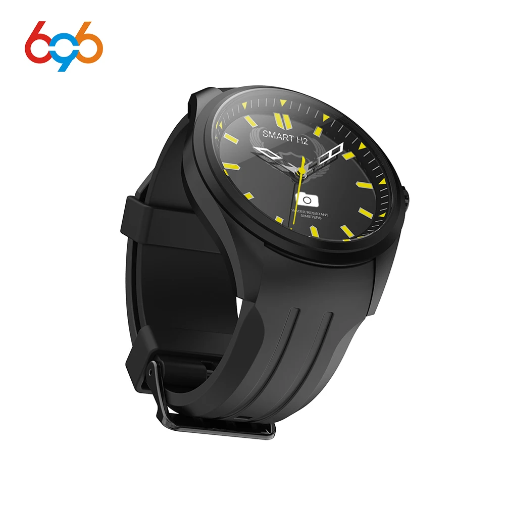 

H2 sport android gps smart watch fitness tracker, Black