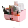 M017 Wholesale candy color women makeup use plastic Cosmetic storage
