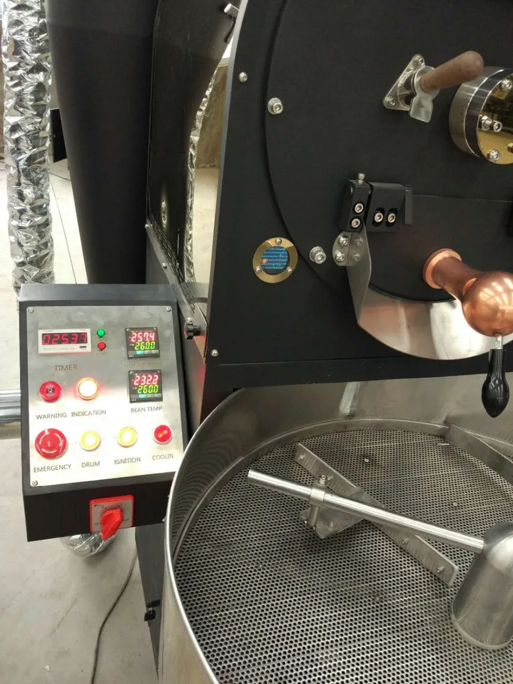 15kg Commercial Coffee Bean Roaster Machine/best Supplying Cocoa Bean
