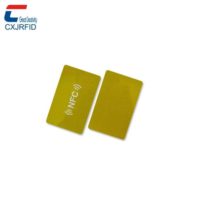on metal RFID card