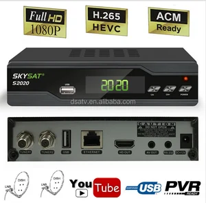 SKYSAT S2020 HD Satellite Receiver Twin Tuner