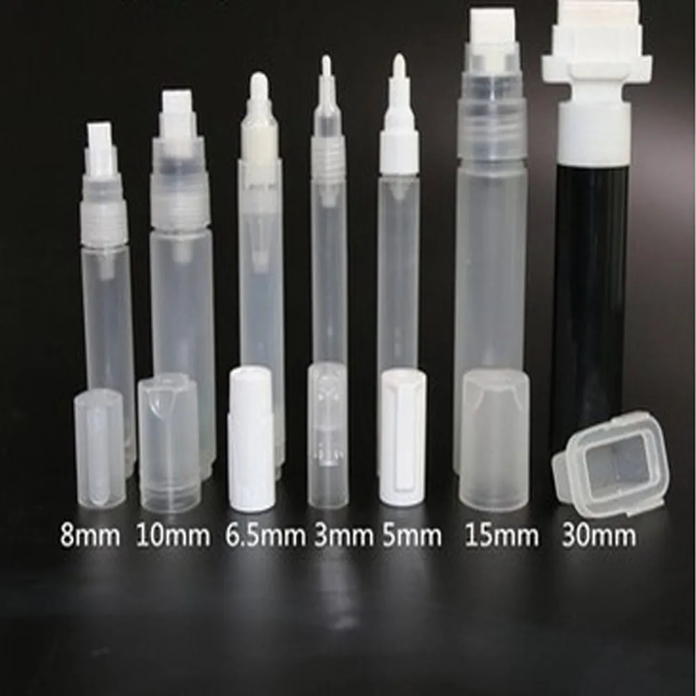 Empty Maker Pen Shell Oil,Liquid Marker Pen Shell,Transparent Barrel ...