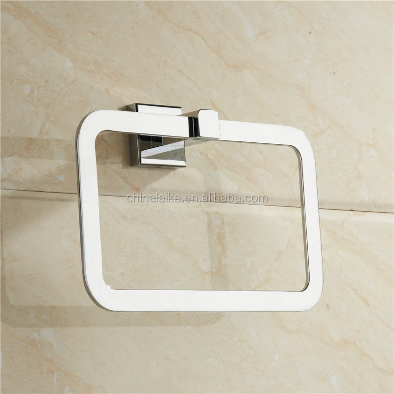 
2018 Hot Sale Home Decorative Brass Chrome Plated Bathroom Hand Towel Ring Holder For bathroom Decor 