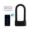 China Waterproof Smart Bluetooth Combination Candado Bicycle U-Lock