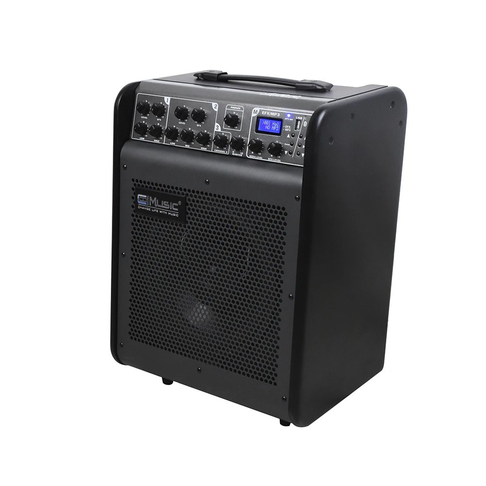 80watts Multifunctional Battery Power Portable Amplifier Bluetooth Speaker