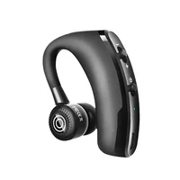 

V9 Noise Cancelling Business Headset Handsfree Wireless BT Earphone Single Ear for Drive