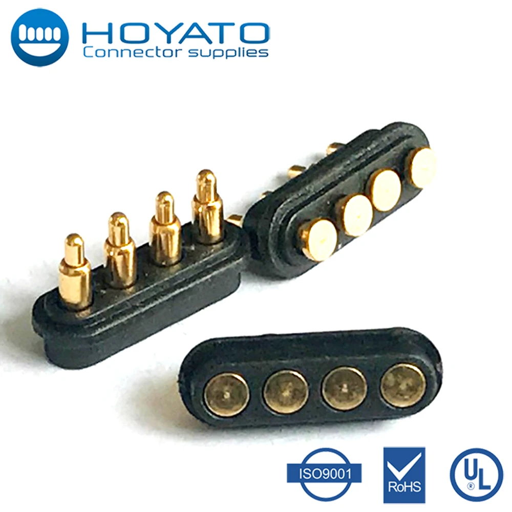 Dc 12v 1a Pitch Spring Loaded Pogo Pin Spring Battery