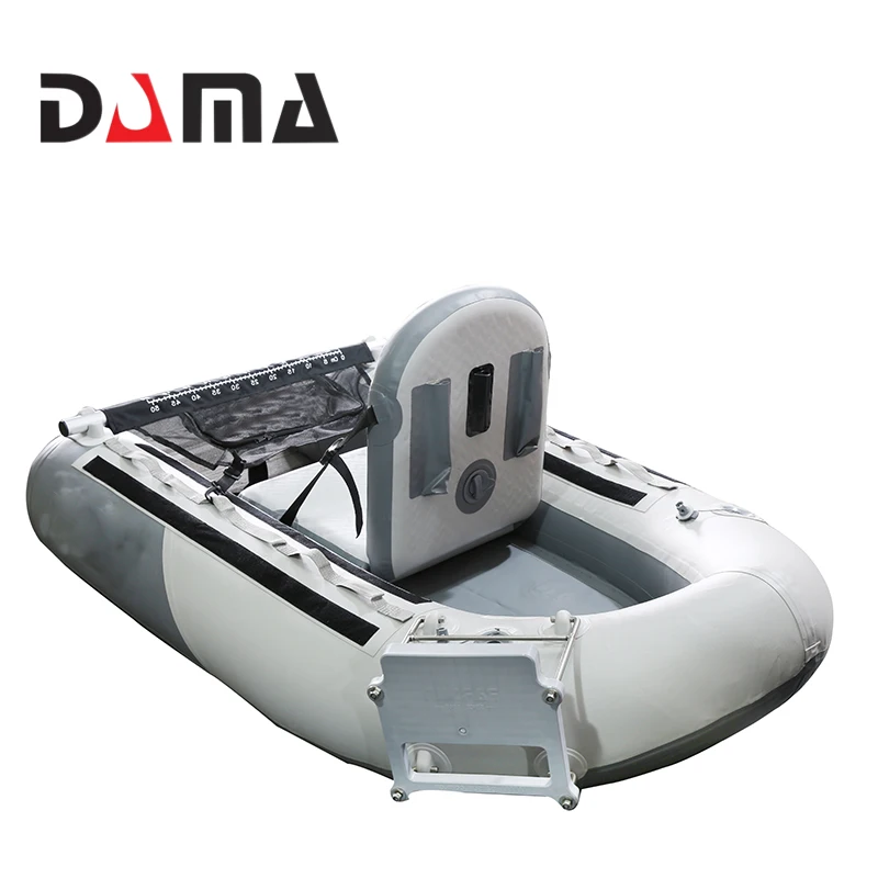 Dama Ce Manufacturers Inflatable Rowing Boat 1.2mm Pvc Material Boat