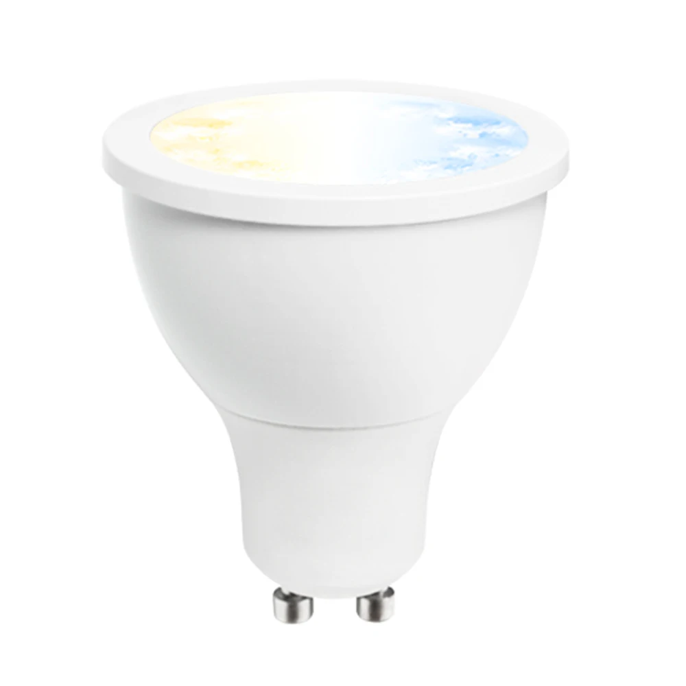 Gledopto Bridge Led Rgbw 5w Gu10 Spotlight Color Changing Zigbee Zll Led Bulb Ac100-240v Led App Controller Dimmable Smart Led