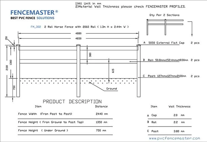 Pvc Pagar Kuda Dari Cina Pabrik Buy Pvc Pagar Kuda Cina 