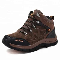 

Men Fashionable Brown Suede Outdoor Sport Shoes