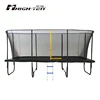 10x17ft Outdoor Rectangle / Rectangular Trampoline for Kids and Adult