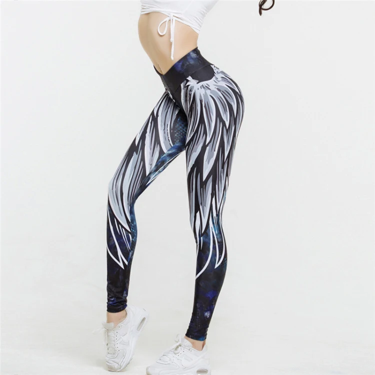 

Custom Make Sportswear Athletic Leggings Sublimation Women Fitness Tights, Picture