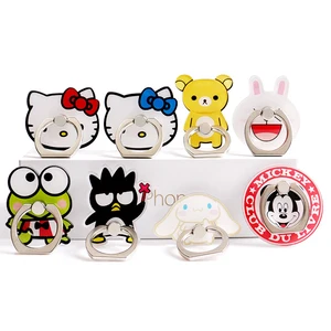 hot selling cartoon animal shape mobile phone accessory ring holder for iphone cell phone ring holder