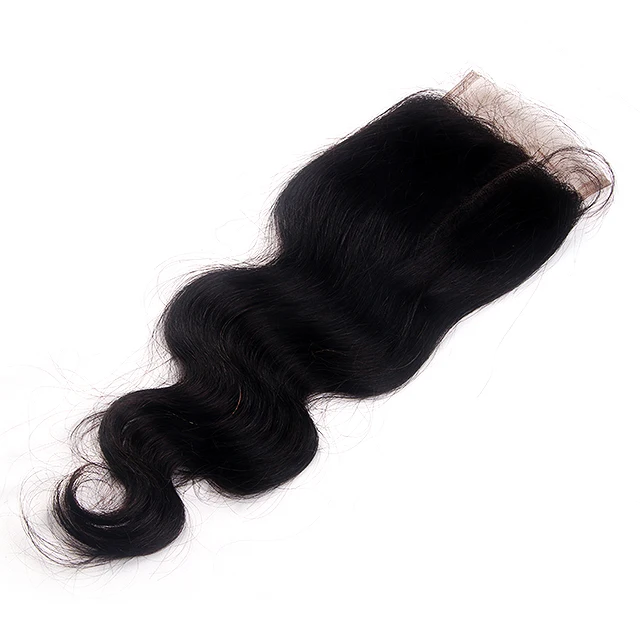 

Wholesale human hair lace closure, peruvian human hair 4x4 lace top closure body wave lace closure