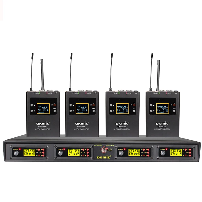 Professional Smallest Lavalier Microphone 4 Pack Lavalier Microphone