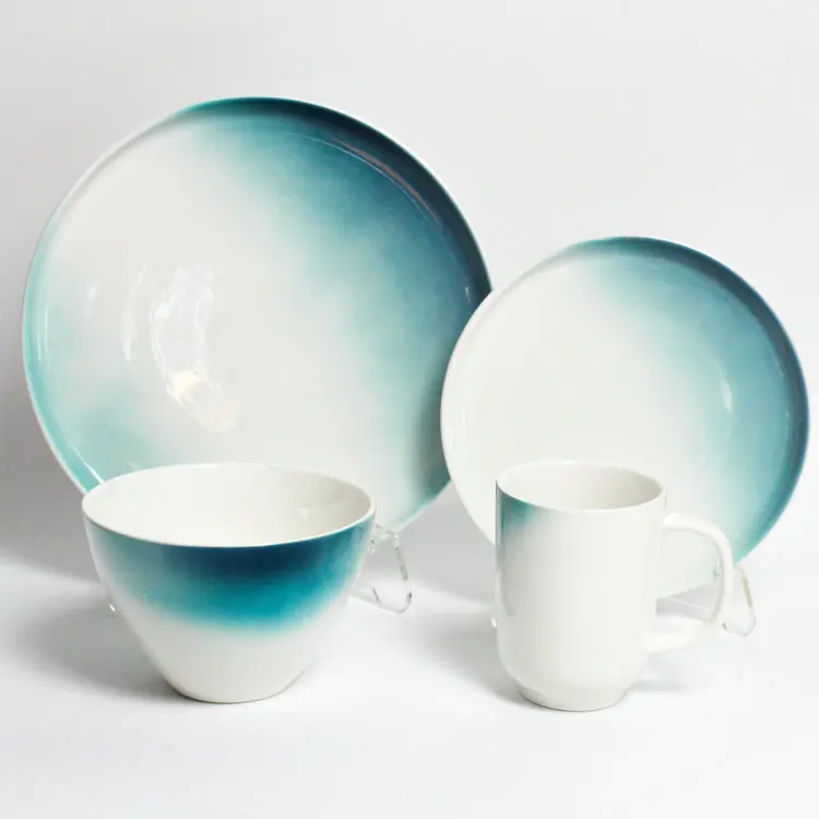 Crockery Tableware Moroccan Style Restaurant Used Ceramic Fine China