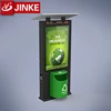 Advertising Post Custom Made Trash Cans Environmental Garbage Bin For Sale