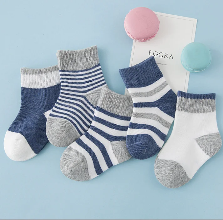 New children socks popular style cute fall and winter style baby socks breathable pure cotton baby socks