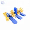 4 impellers paddle wheel aerator pond water surface aerator for fish