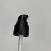 factory stock low MOQ GP473 20/410 20mm toiletary black lotion serum pump nozzle bottle caps for cosmetic bottles with over cap