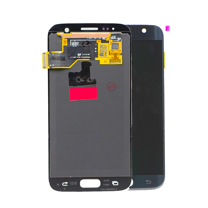 

Mobile phone LCDs for samsung gaalxy S7 lcd display digitizer touch screen with Frame Assembly