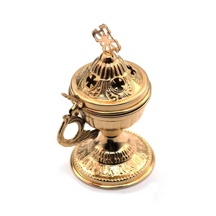 Custom Made Brass Gold Plated Portable Arabic Incense Burner Buy