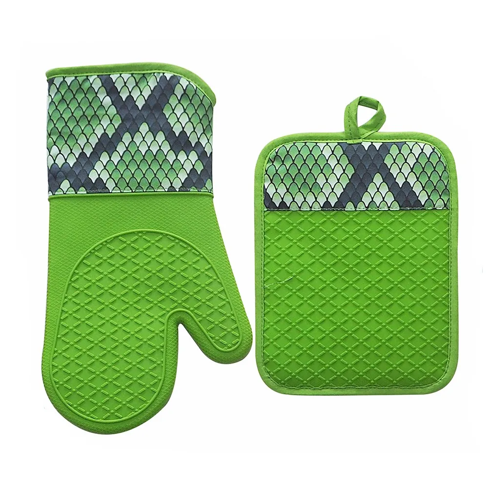 Silicone Pot Holder,Oven Mini Mitt,Cooking Pinch Grips,Kitchen Heat