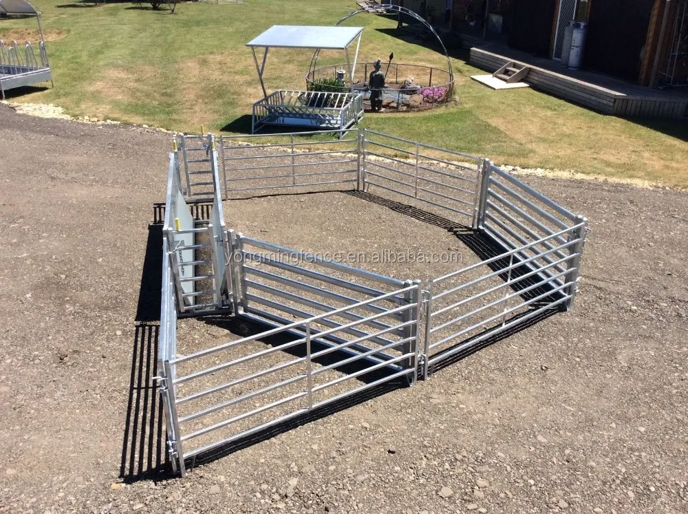 Square Tube Sheep / Goat / Livestock Corral Yard Panels Hot Sale - Buy ...