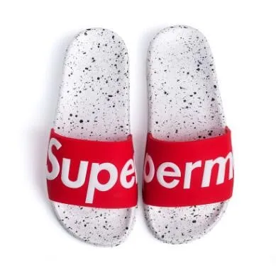 

Classic and fashionable summer men and women comfortable soft bottom PVC slippers