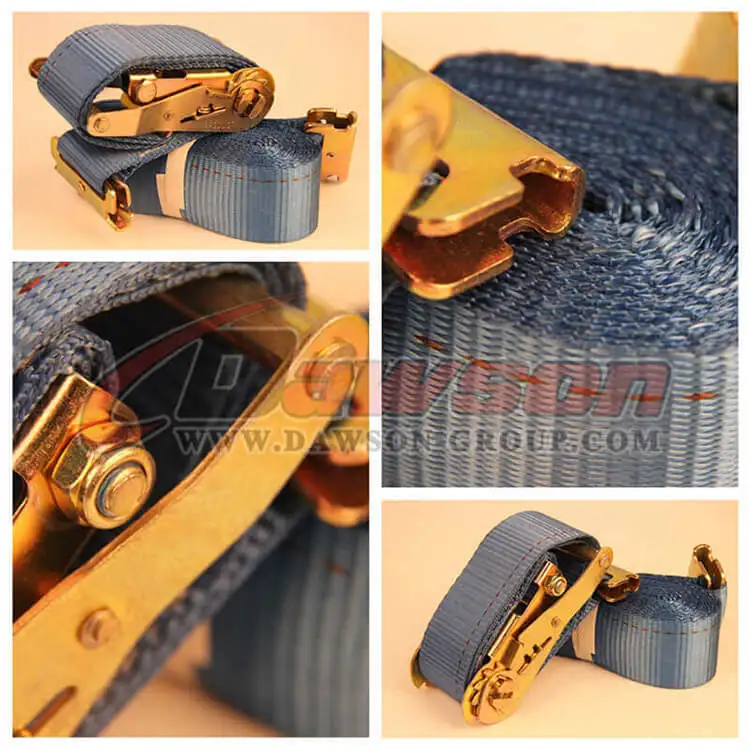 Polyester Ratchet Tie Down Lashing Strap 