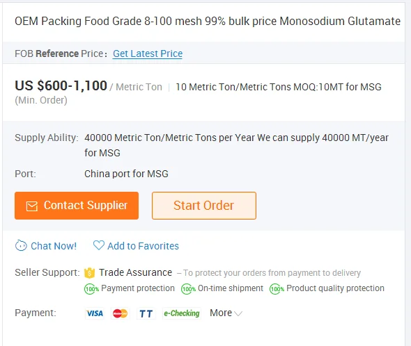 OEM Packing Food Grade 8-100 mesh 99% bulk price Monosodium Glutamate.png