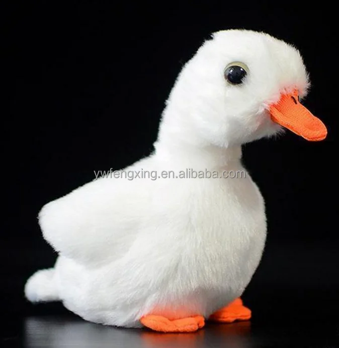 white duck plush