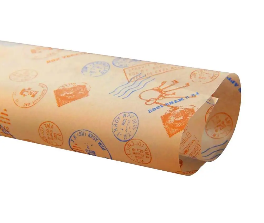 Waxed paper 29x29cm Kraft Food Coating Wrap Soap Wax Oil Greaseproof Macaroon