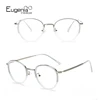Half metal glasses panda frame optical eyeglass
