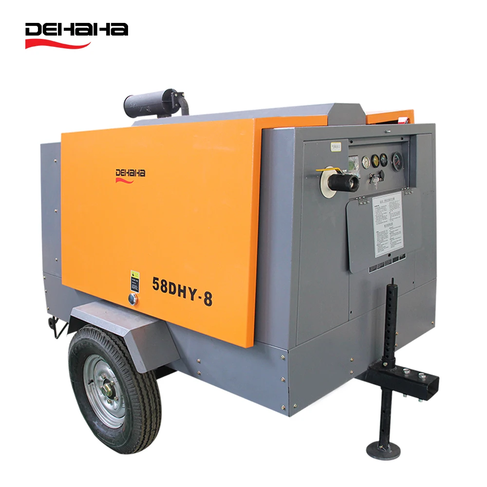 Portable Diesel 7 Bar 185 Cfm Air Compressor For Sand Blasting Buy