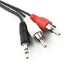 3FT 3.5mm male AUX Plug to 2 RCA Male Plug Y Audio Stereo Cable Support custom order