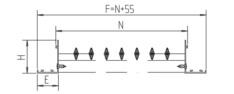 DDG-A2-double-deflection-air-grille-drawing