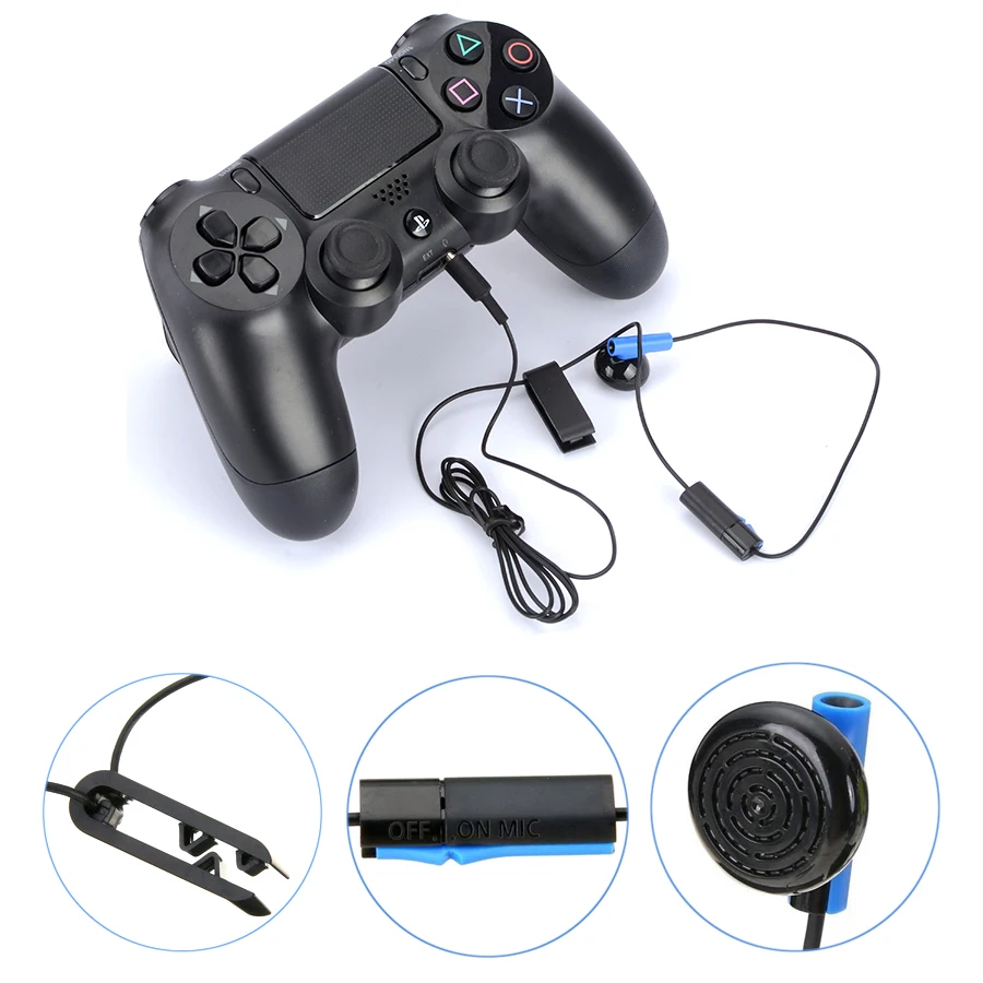 

Original Headset for Sony Playstation 4 PS4 Gaming earphone Wired Headphones with Microphone, N/a