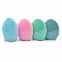 

Cheap Battery Facial Cleansing Brush Silicone Sonic Vibration Cleaner Deep Pore Skin Massage Face Brush