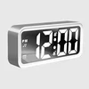 Music LED alarm clock with brainwave sound with continuous play of 5/15/30/60 minutes timer wake up to music
